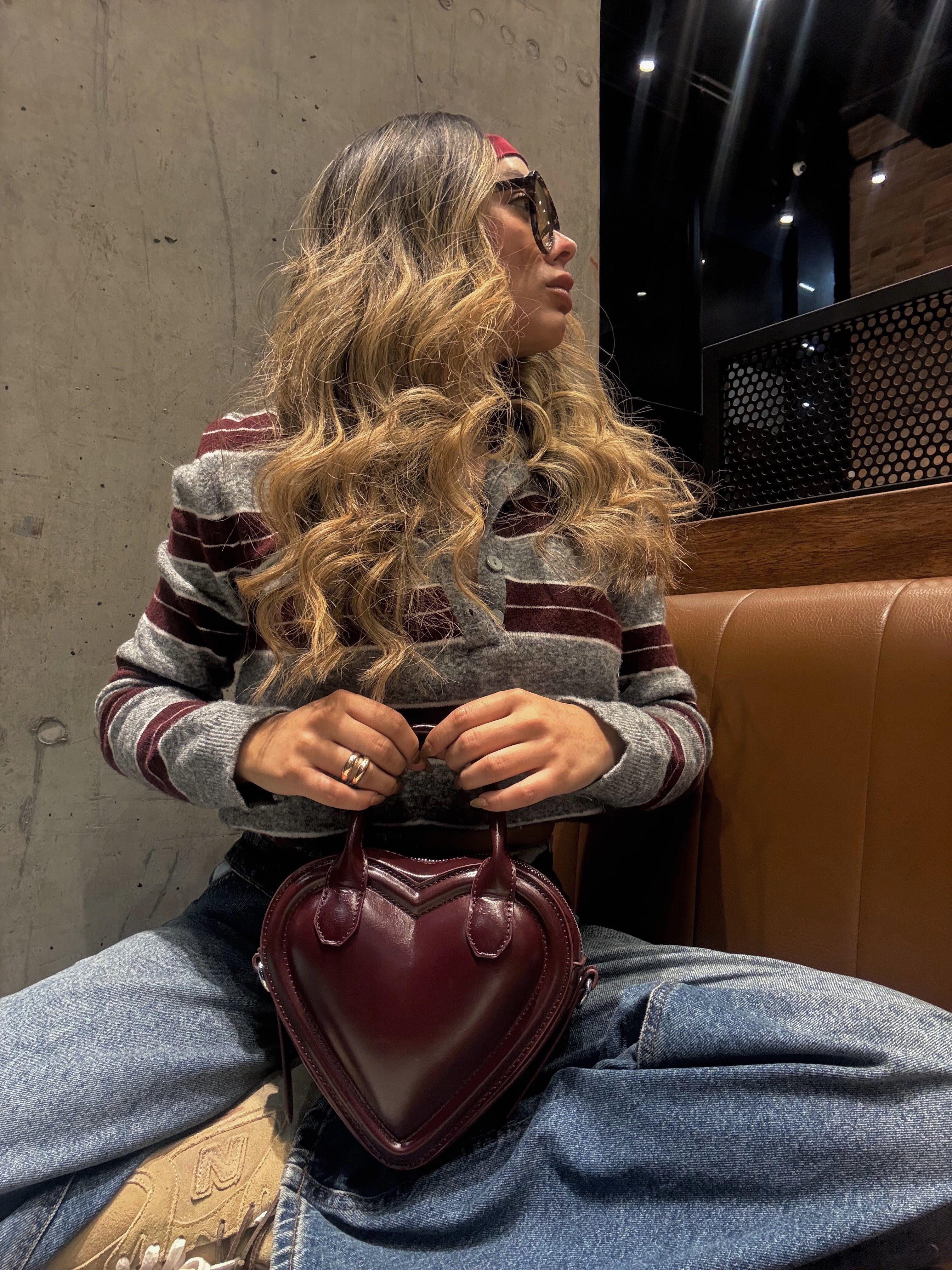 SUETER HOT FASHION VINOTINTO