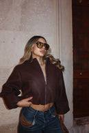 CHAQUETA VOLUMEX CAFE