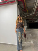 BLUSA GOLDEN CAFÉ 2048