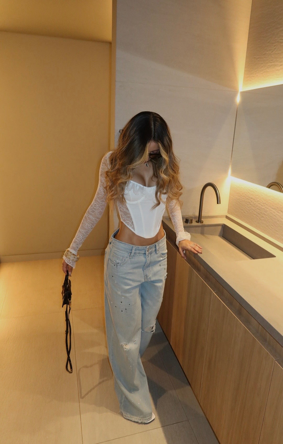 PANTALON WIDE LEG 3922