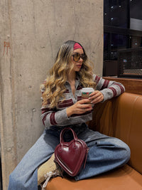 SUETER HOT FASHION VINOTINTO