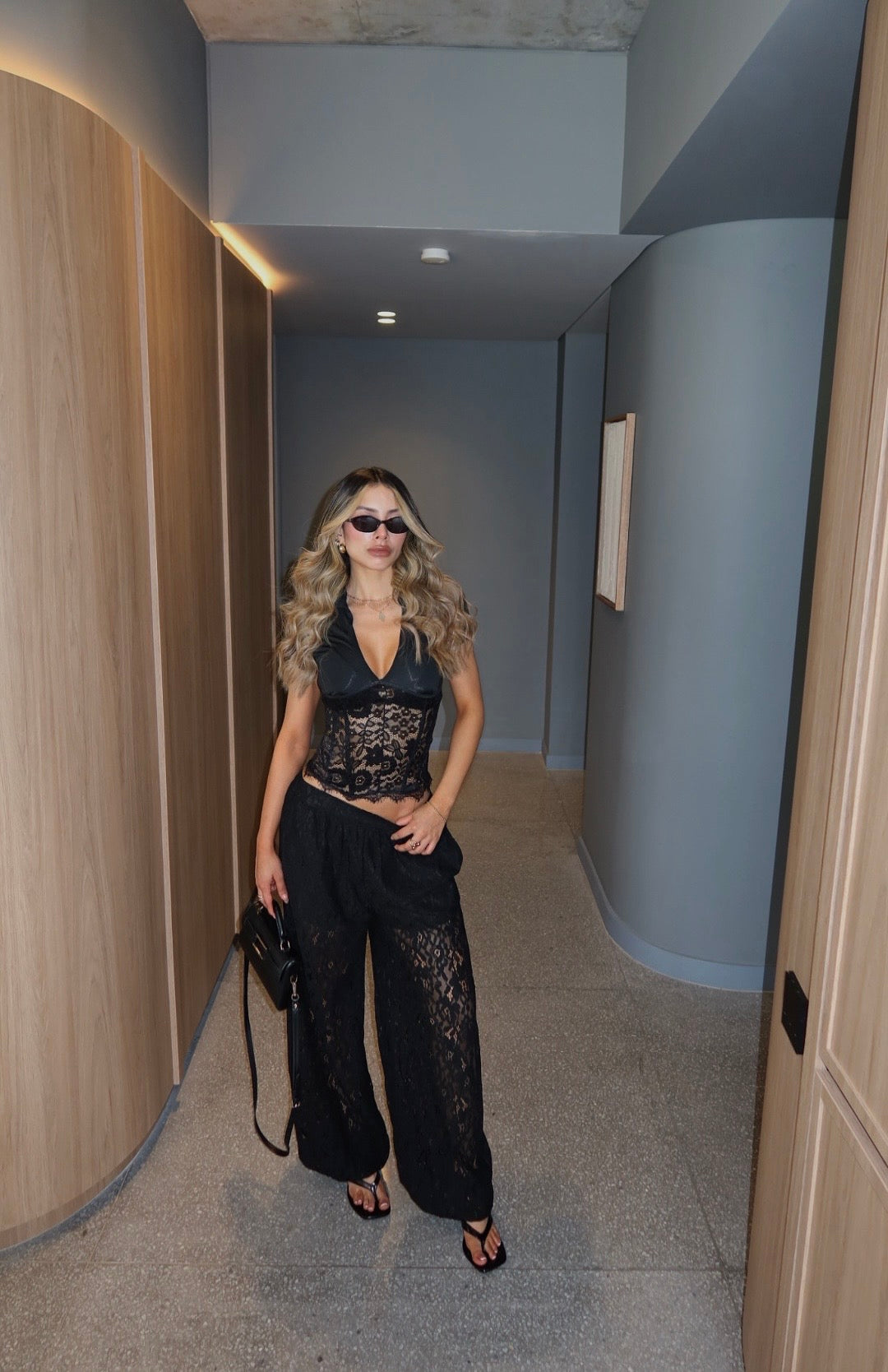 BLUSA CORPIÑO 26315 NEGRA