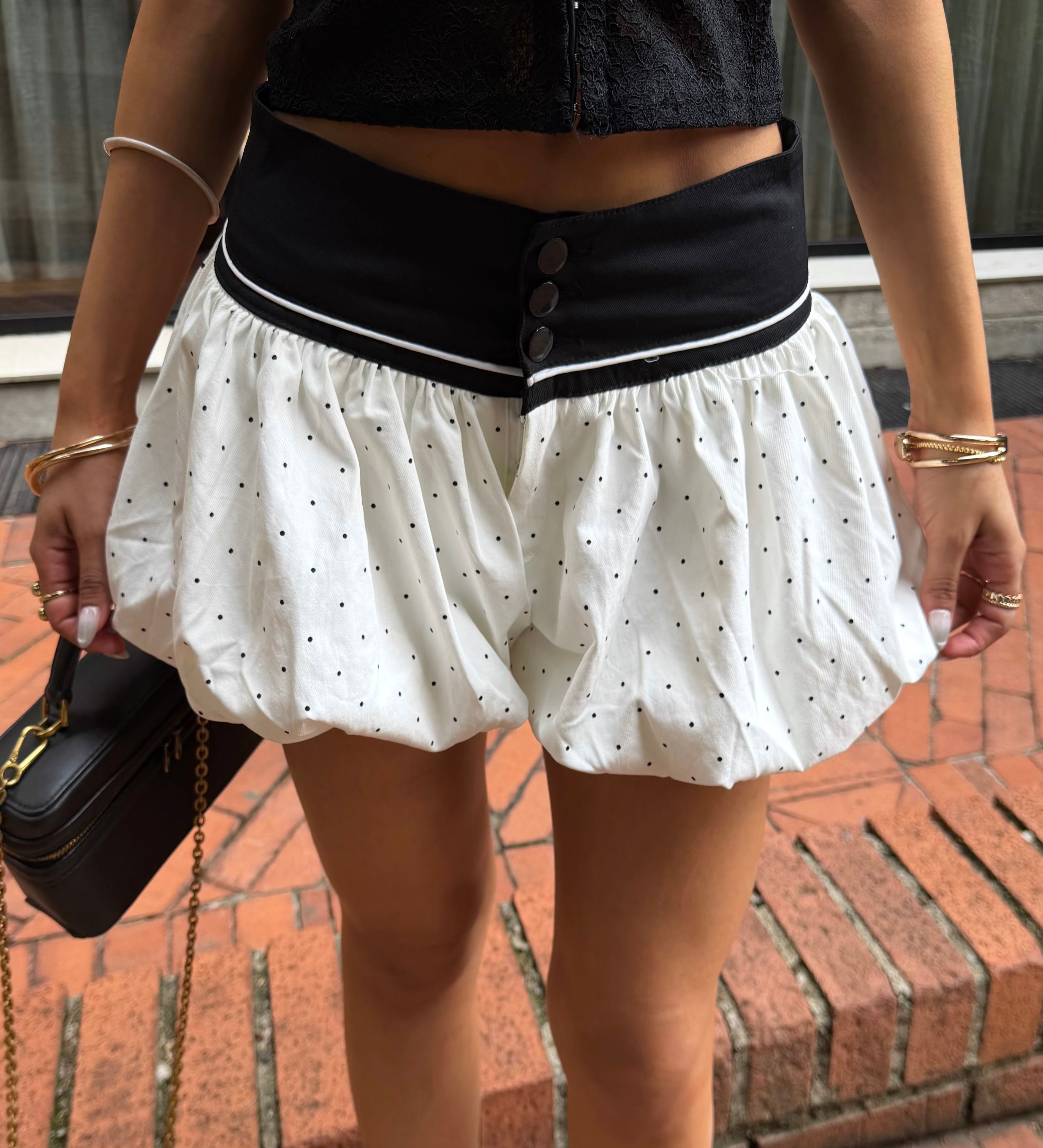 FALDA SHORT POLKA DOTS 22698