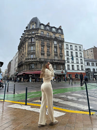 SET BUZO Y PANTALON REY BEIGE 5250
