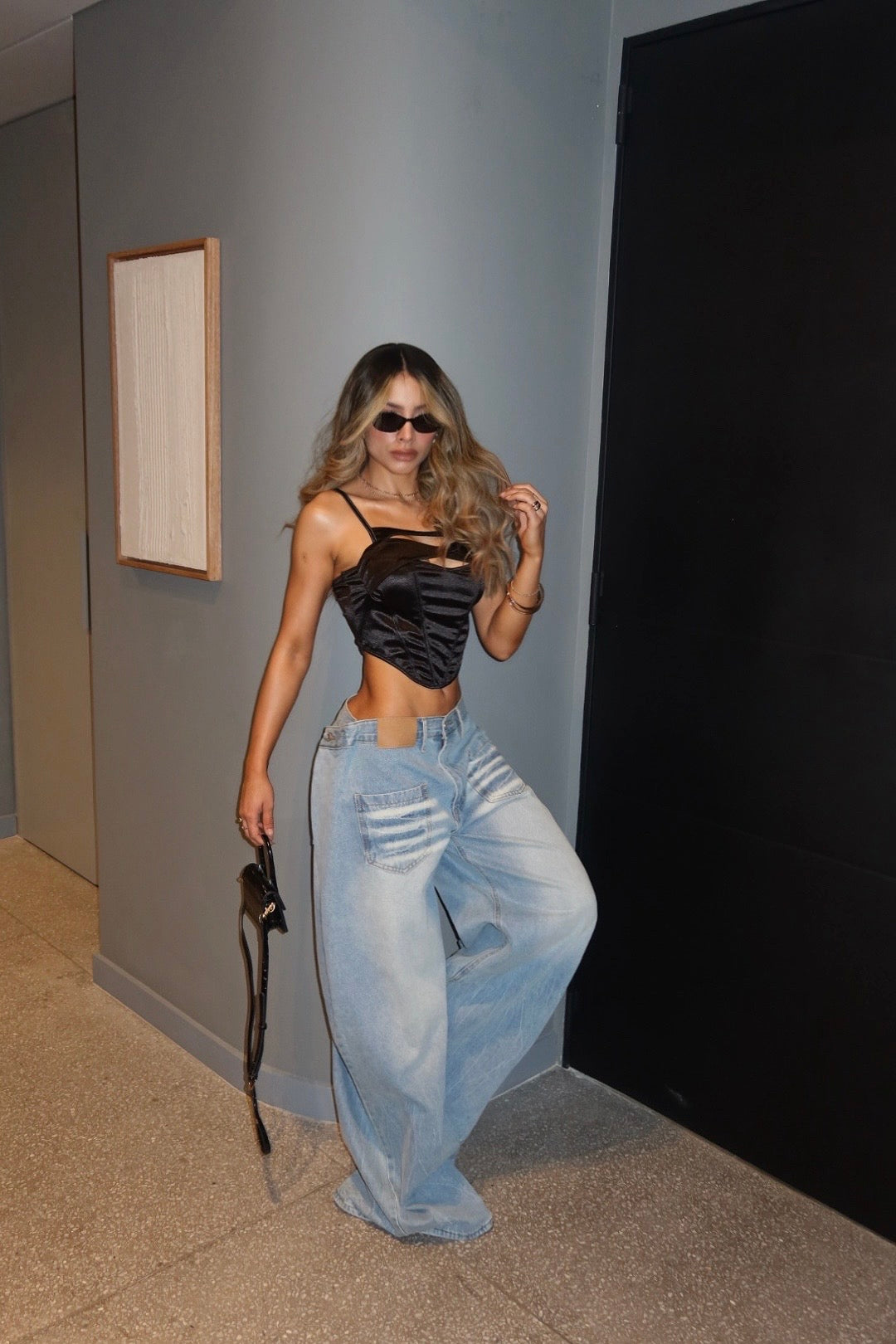 PANTALON WIDE LEG 13659