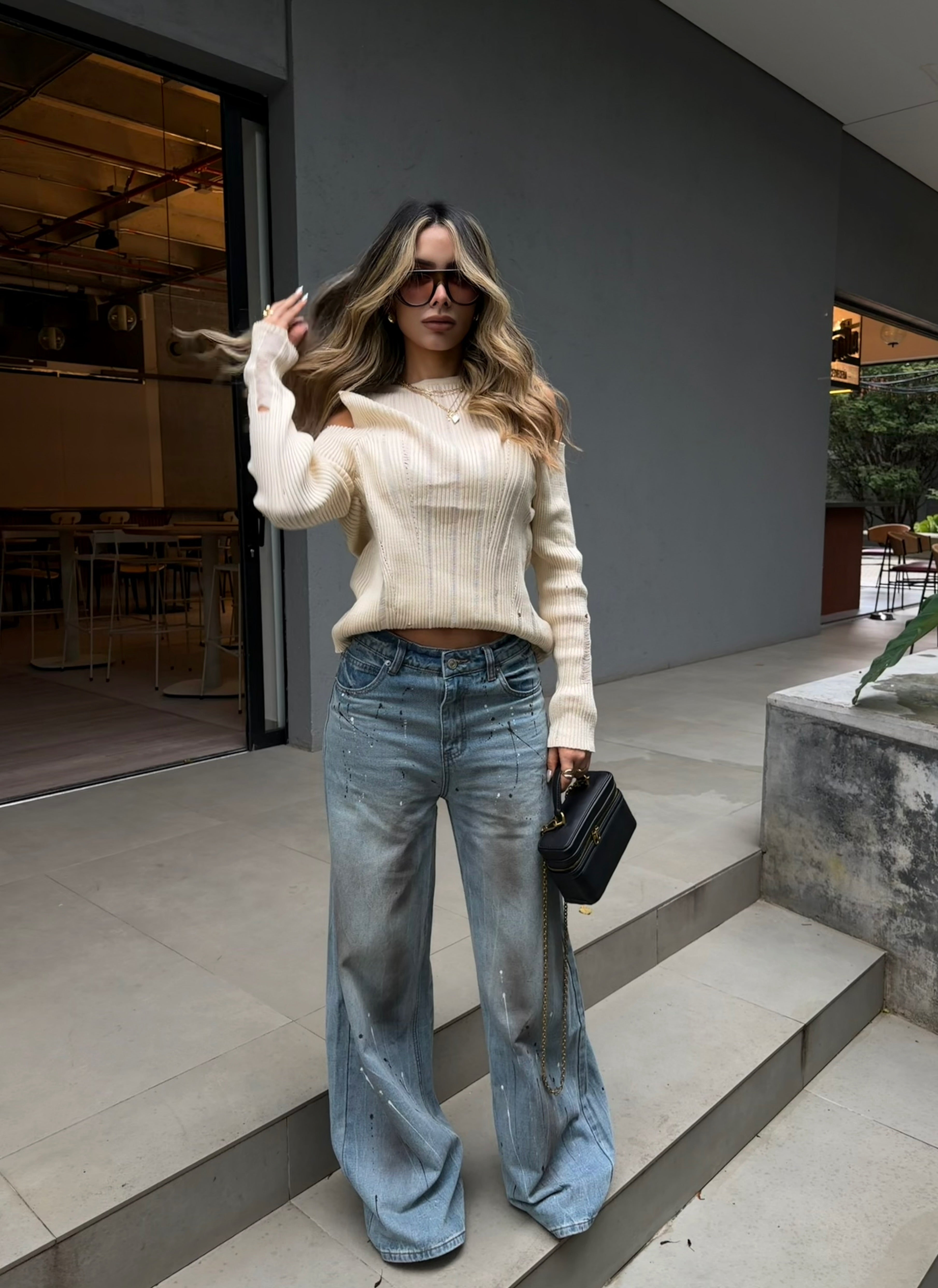 PANTALON WIDE LEG 13512