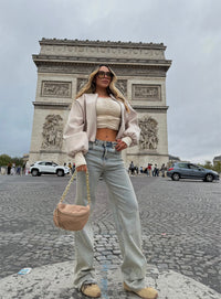 CHAQUETA VOLUMEX BEIGE