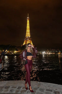 LEGGINGS VINO TINTO 7916