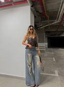 PANTALON CINTURÓN WIDE LED 11133