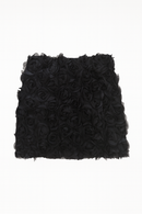 FALDA FLORES NEGRA 4077