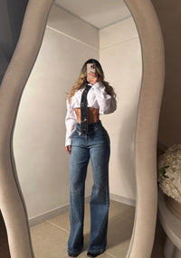 PANTALON WIDE LEG FULL LENGTH 1182