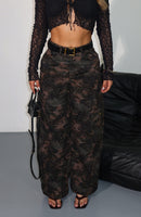 PANTALON CARGO CAMUFLADO ND025