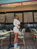 SET BUZO Y PANTALON BEIGE 5258