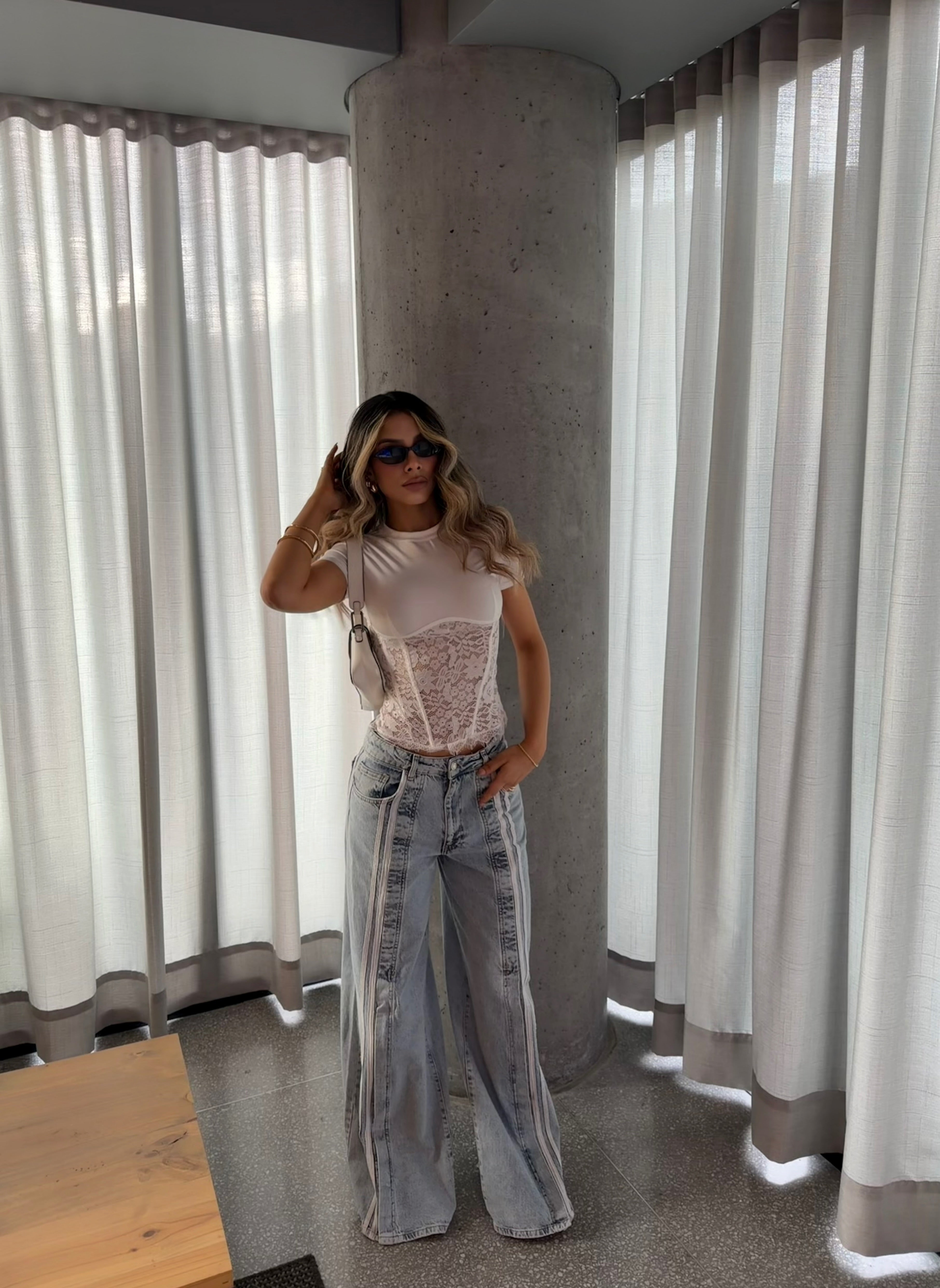 PANTALON WIDE LEG 3699
