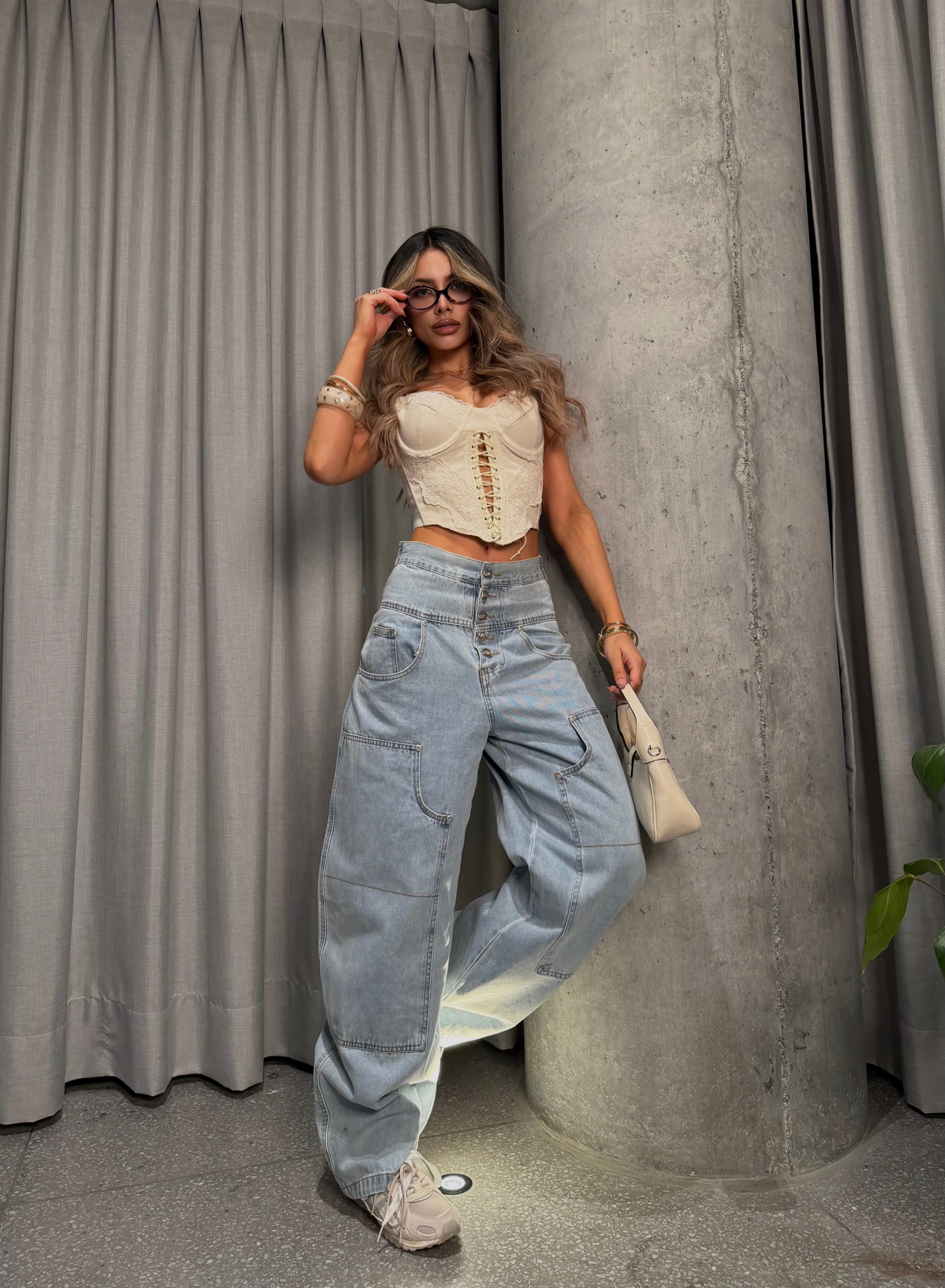 PANTALON WIDE LEG 12683