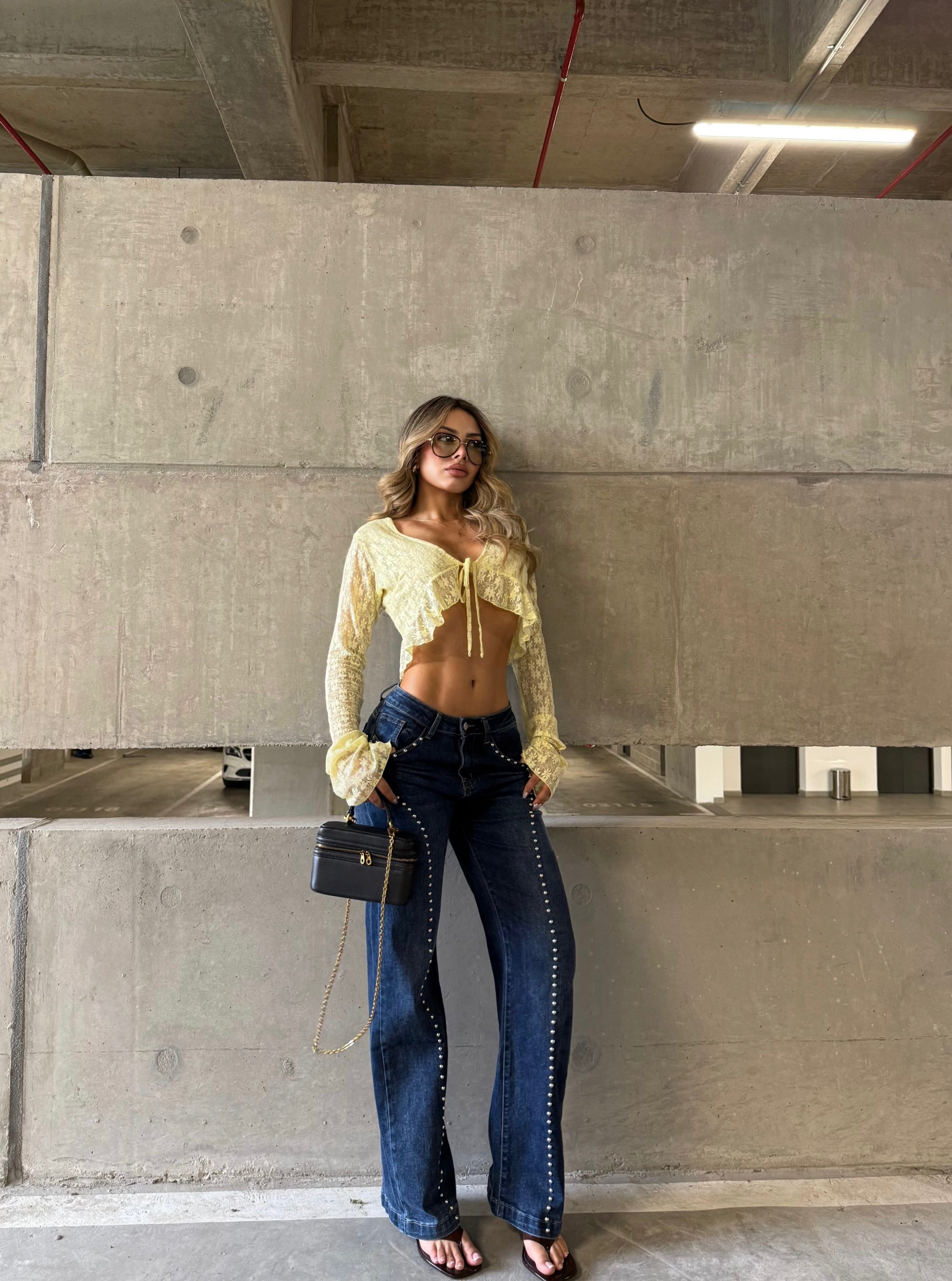 BLUSA BLONDA AMARILLA 001