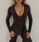 BLUSA WRAP 32645