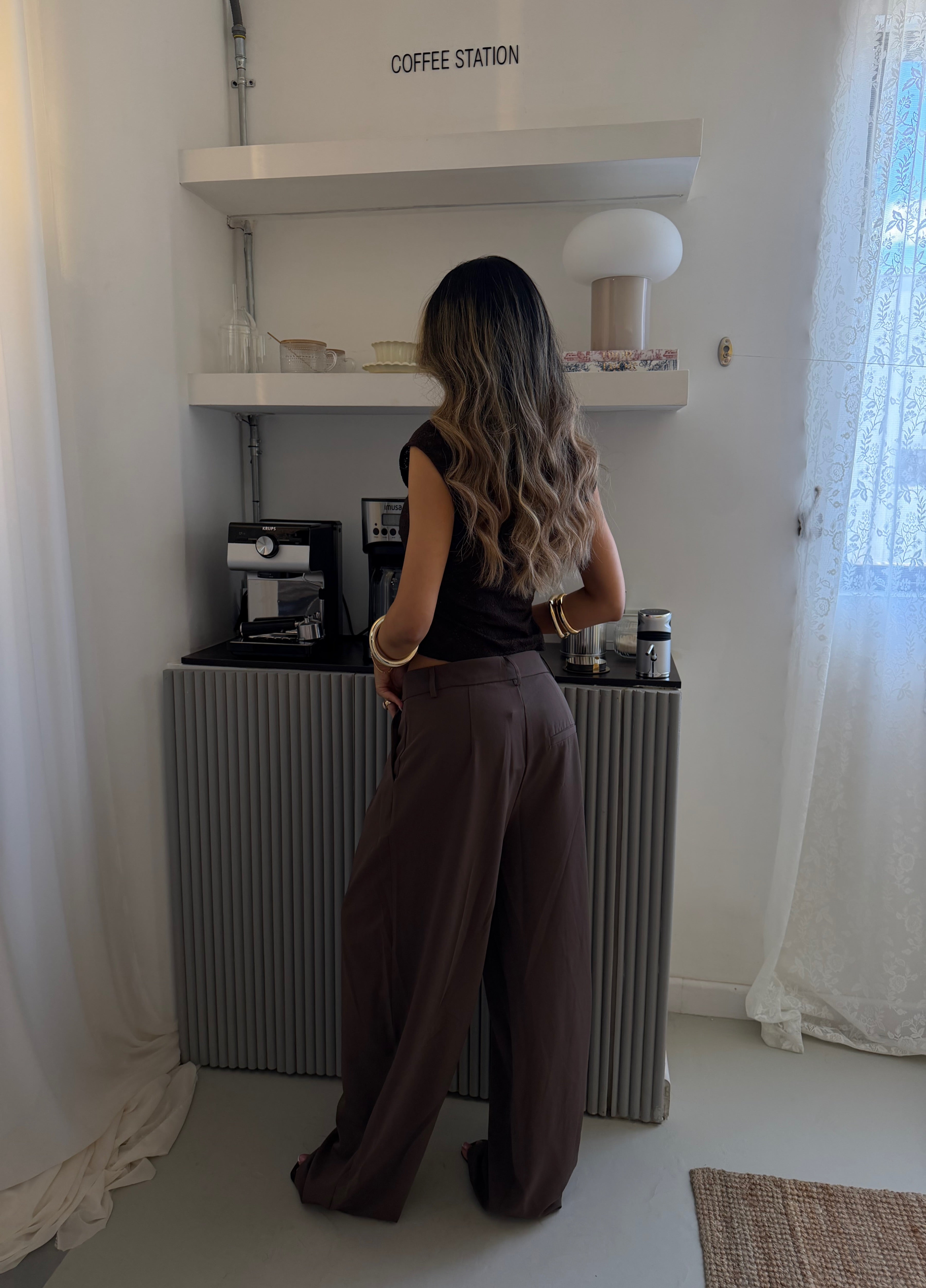 PANTALON CAFE 1347