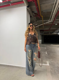 BLUSA GOLDEN CAFÉ 2048