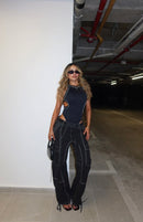 PANTALÓN CARFO AMERICAN NEGRO