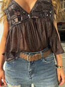 BLUSA GOLDEN CAFÉ 2048