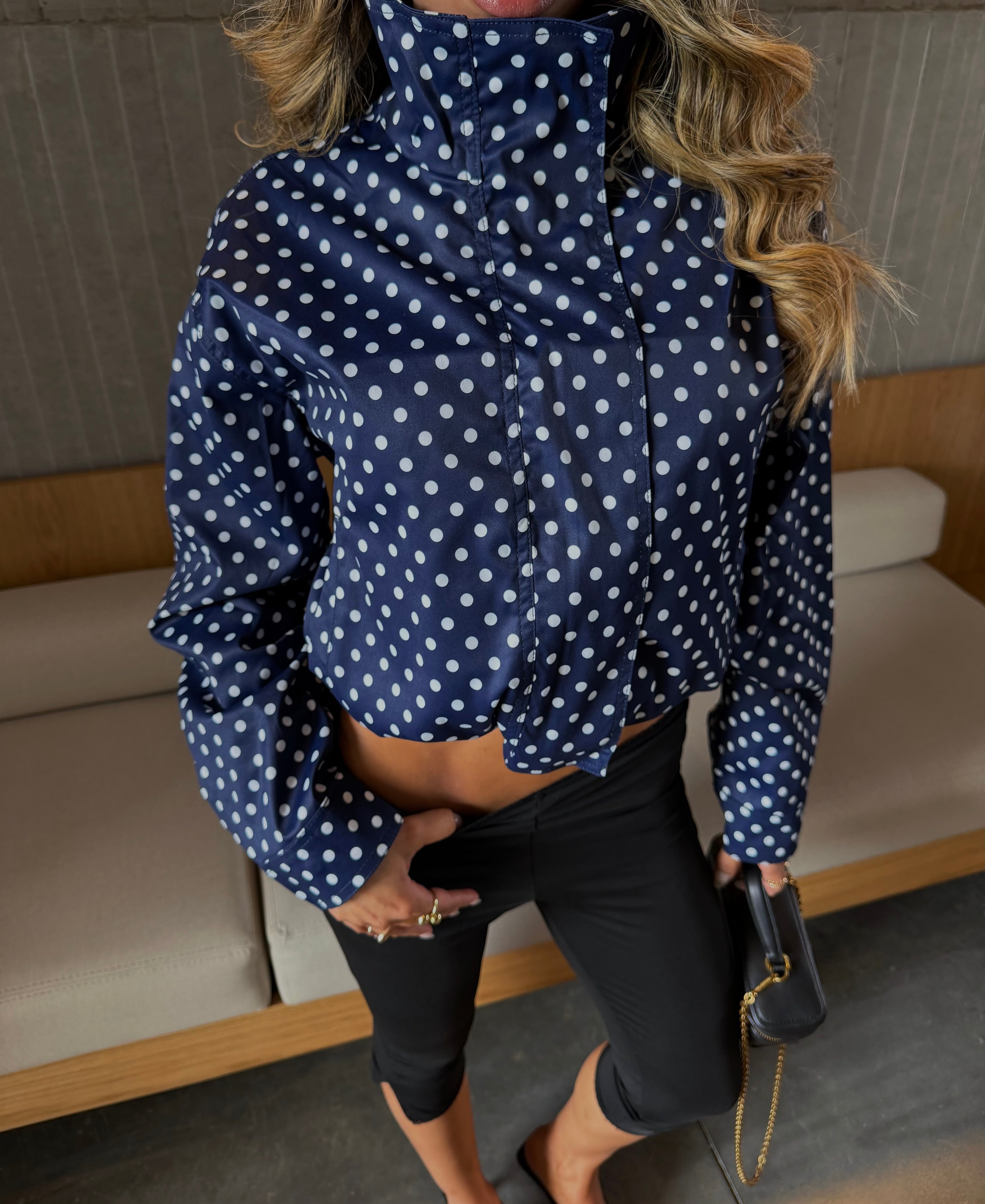 CHAQUETA POLKA DOTS KY 02