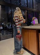 SUETER HOT FASHION VINOTINTO