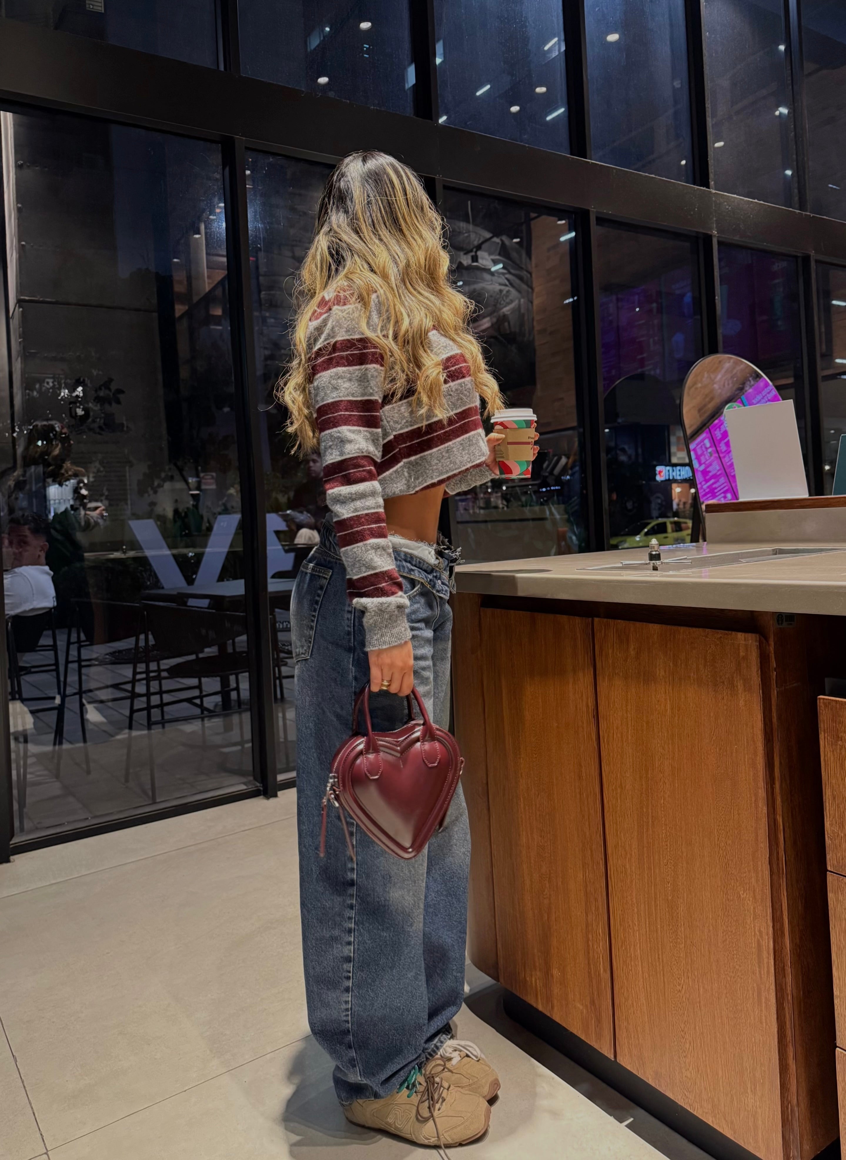 SUETER HOT FASHION VINOTINTO