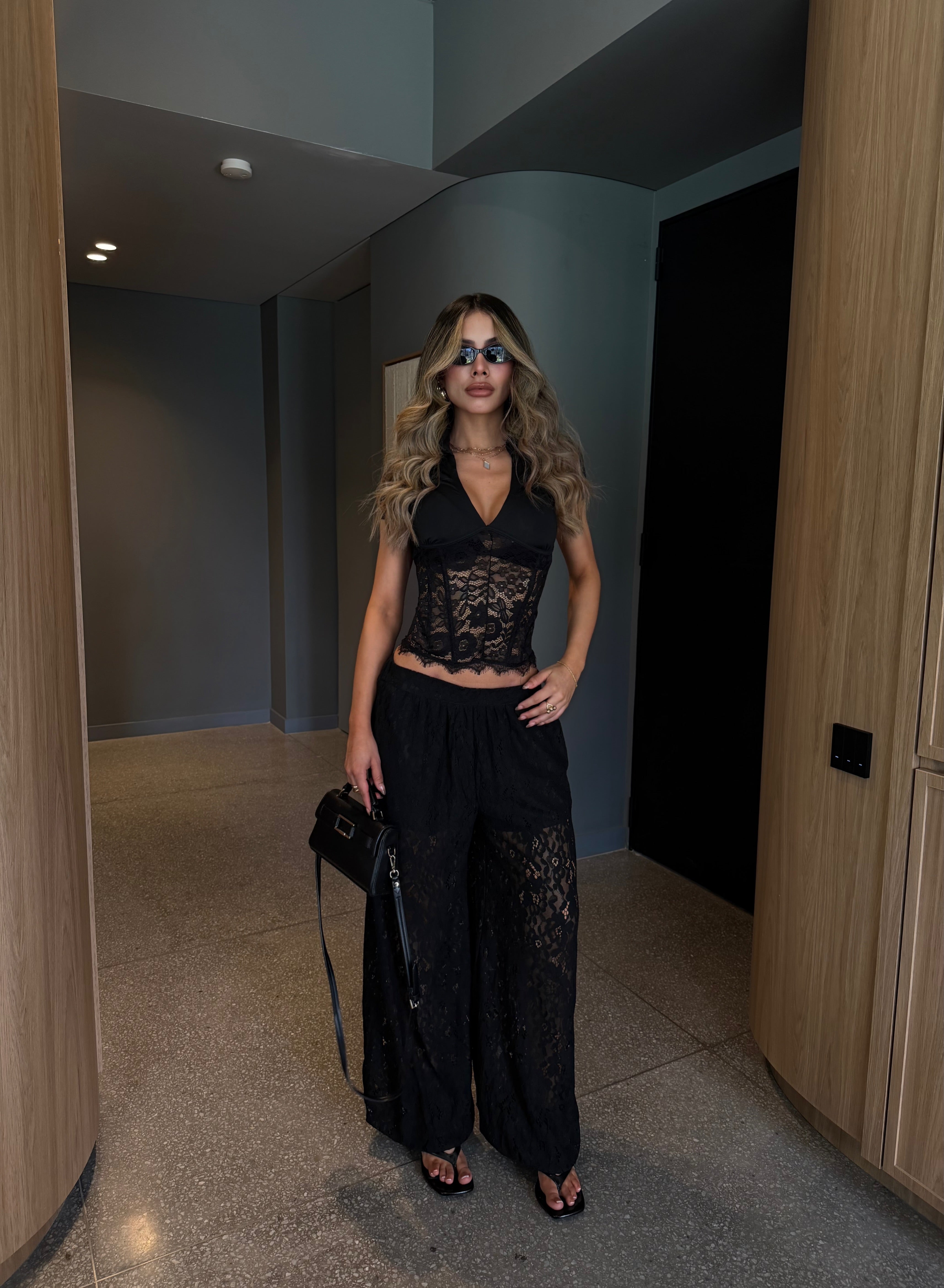 BLUSA CORPIÑO 26315 NEGRA