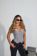 CORSET PARIS GRIS 6121