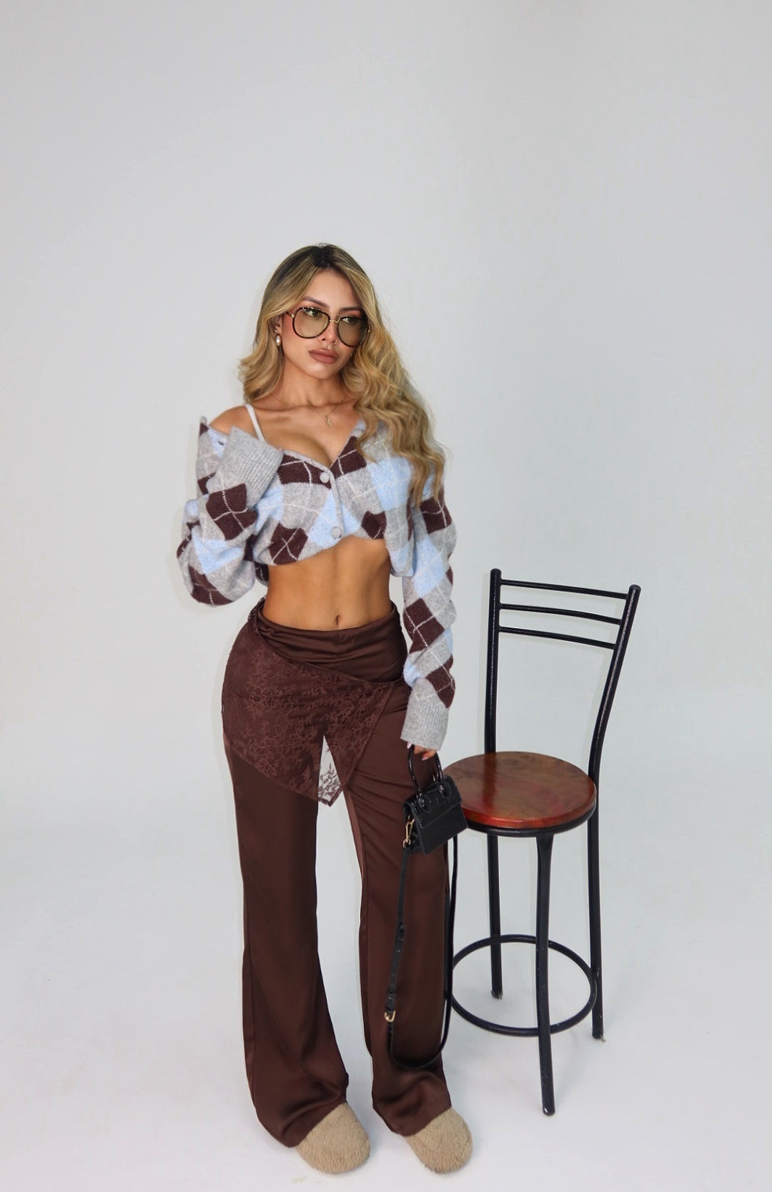 PANTALON IVIVI CAFE 4448