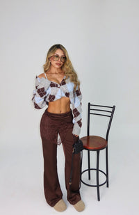 PANTALON IVIVI CAFE 4448