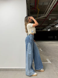 JEAN CEL WIDE LEG 9579
