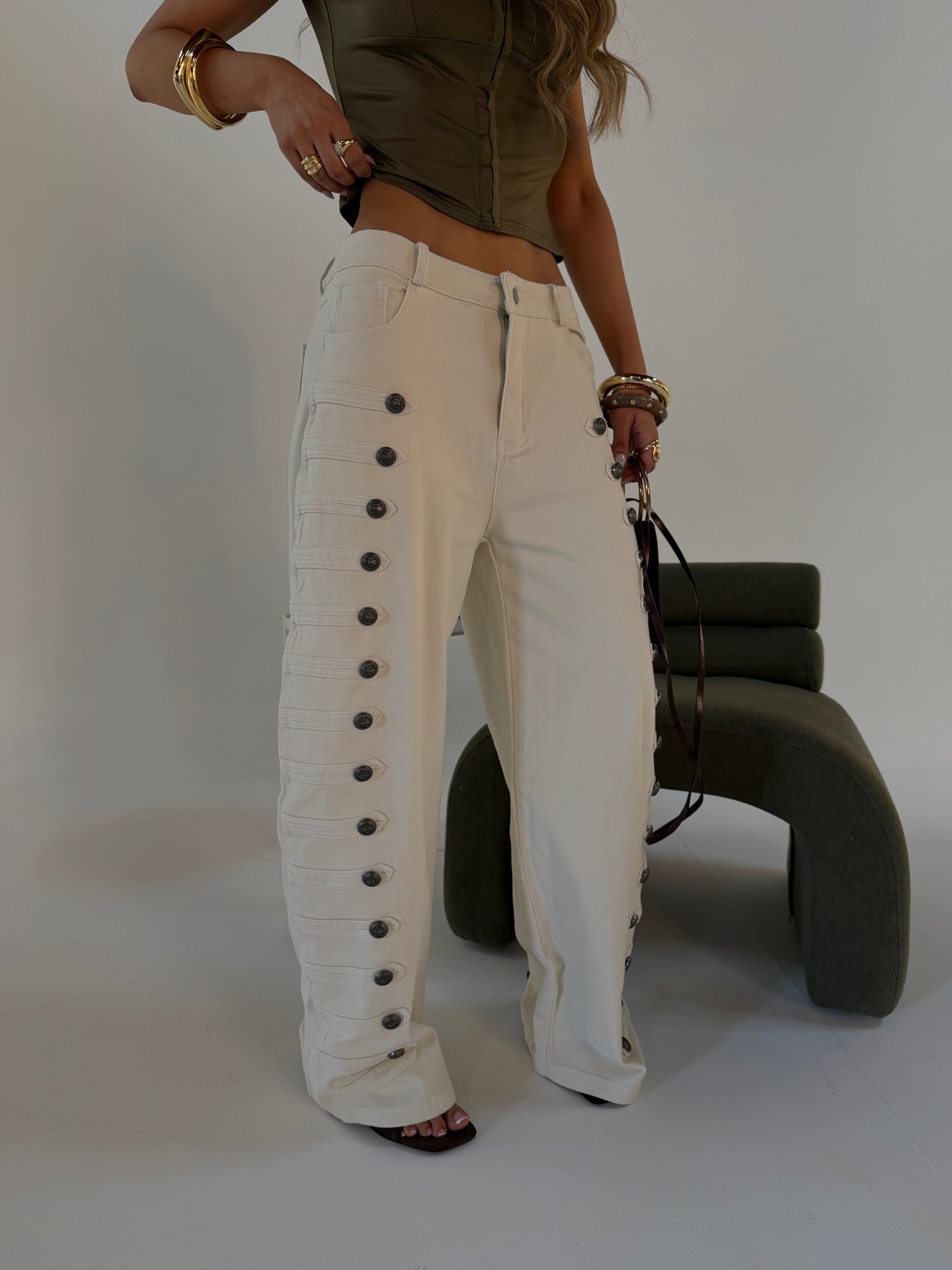 PANTALON NAPOLEON BLANCO 22852
