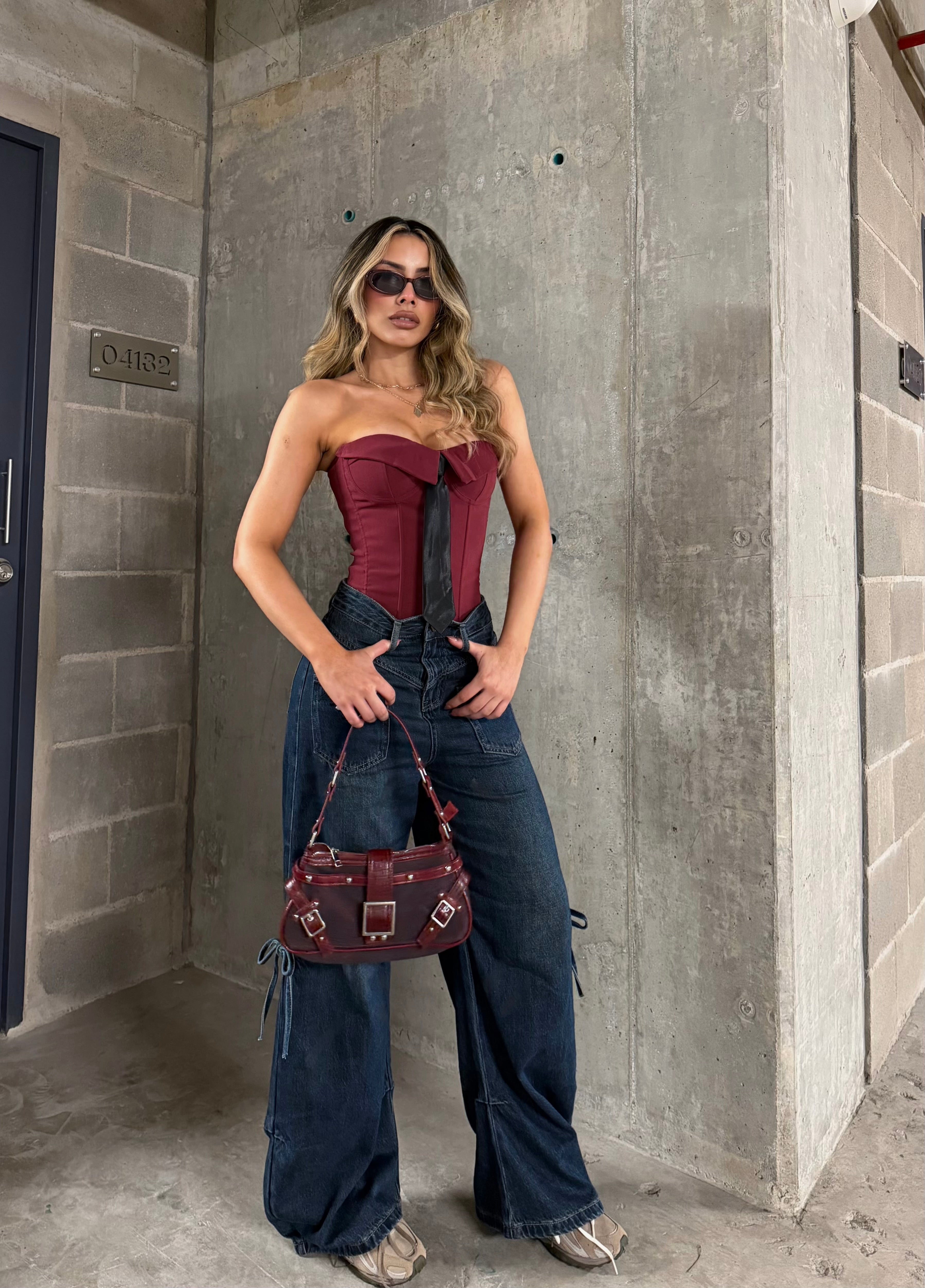 PANTALON WIDE LEG ND 006