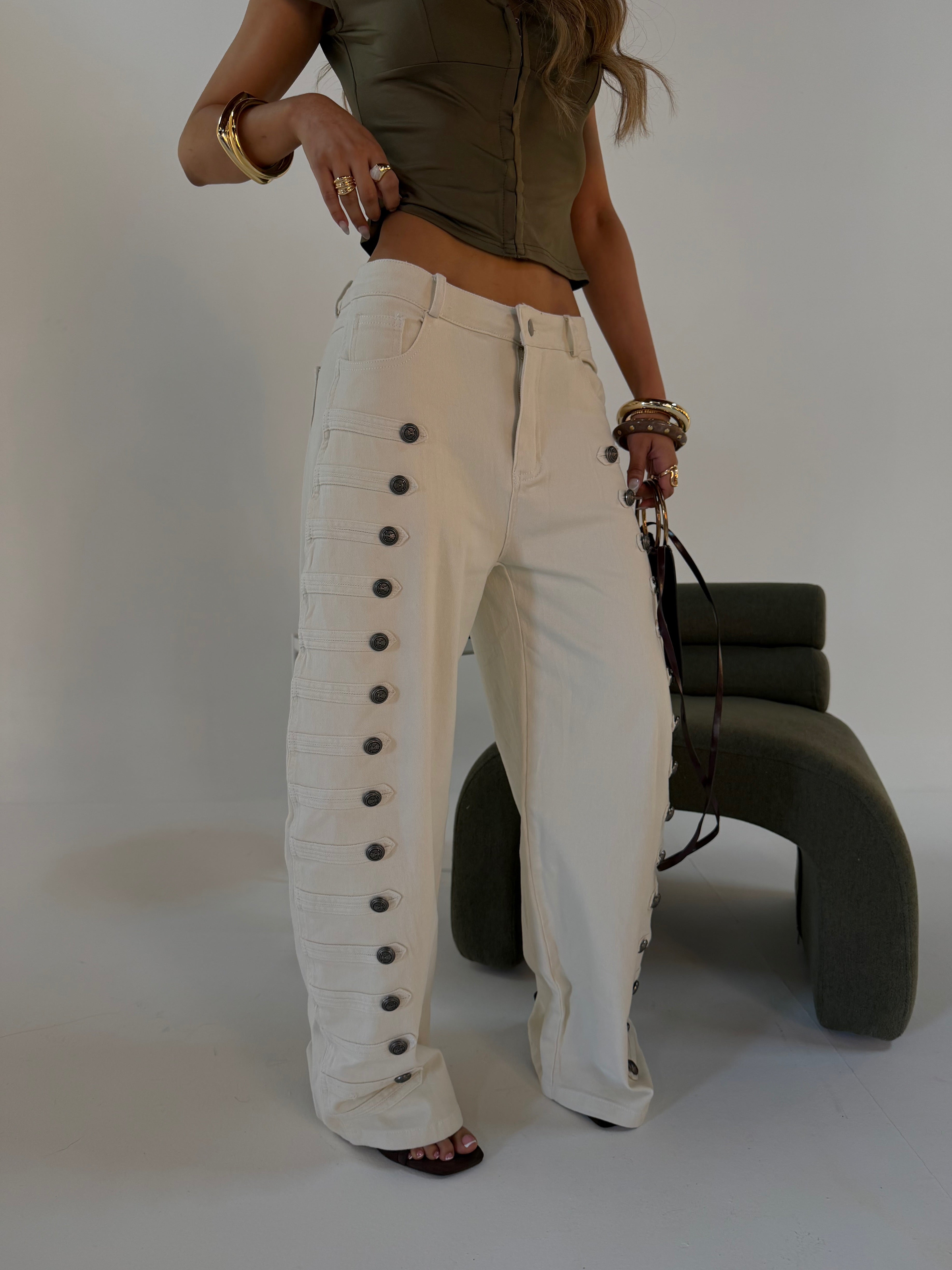 PANTALON NAPOLEON BLANCO 22852