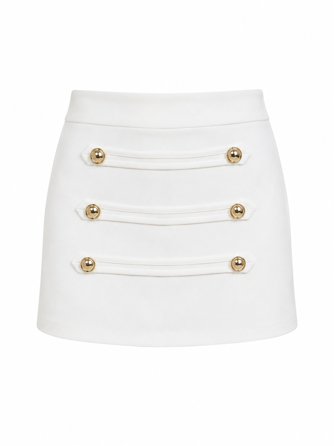 FALDA SHORT BLANCA 7616
