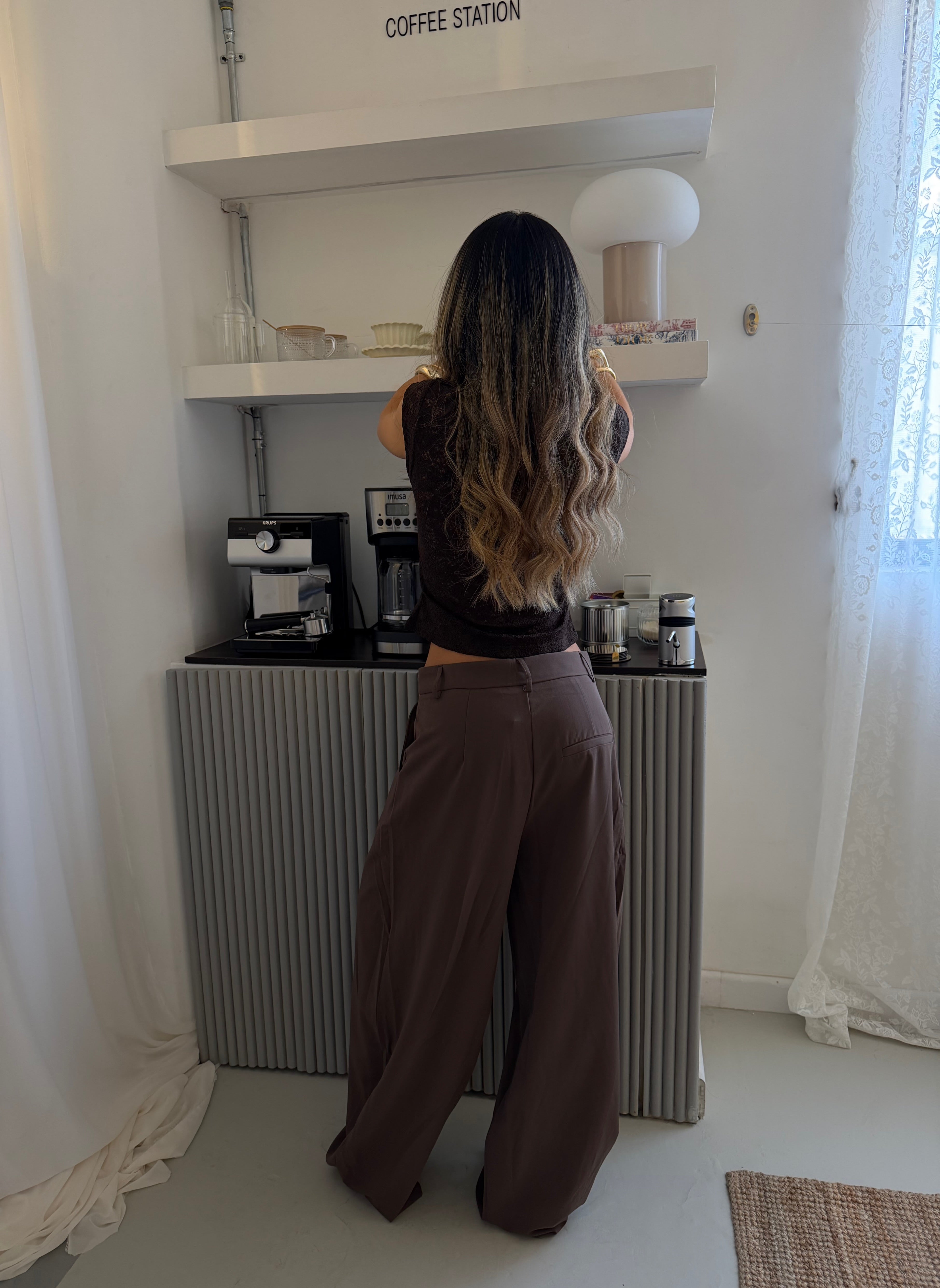 PANTALON CAFE 1347