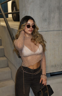 BUZO BLONDA CAFE 2519