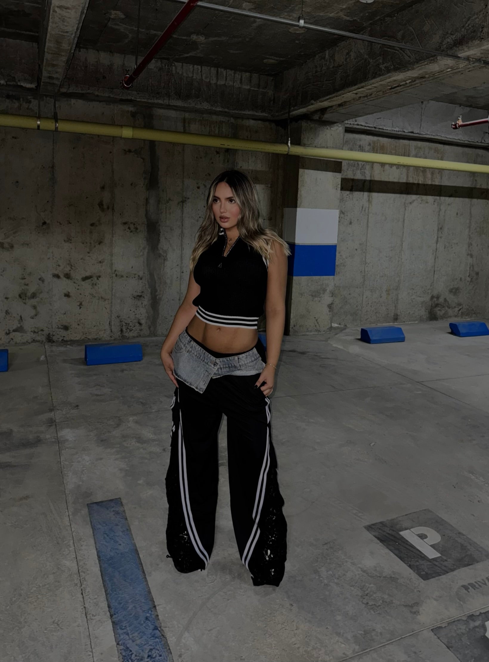 PANTALON GAL 2034 NEGRO