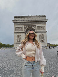 CHAQUETA VOLUMEX BEIGE
