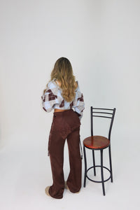 PANTALON IVIVI CAFE 4448