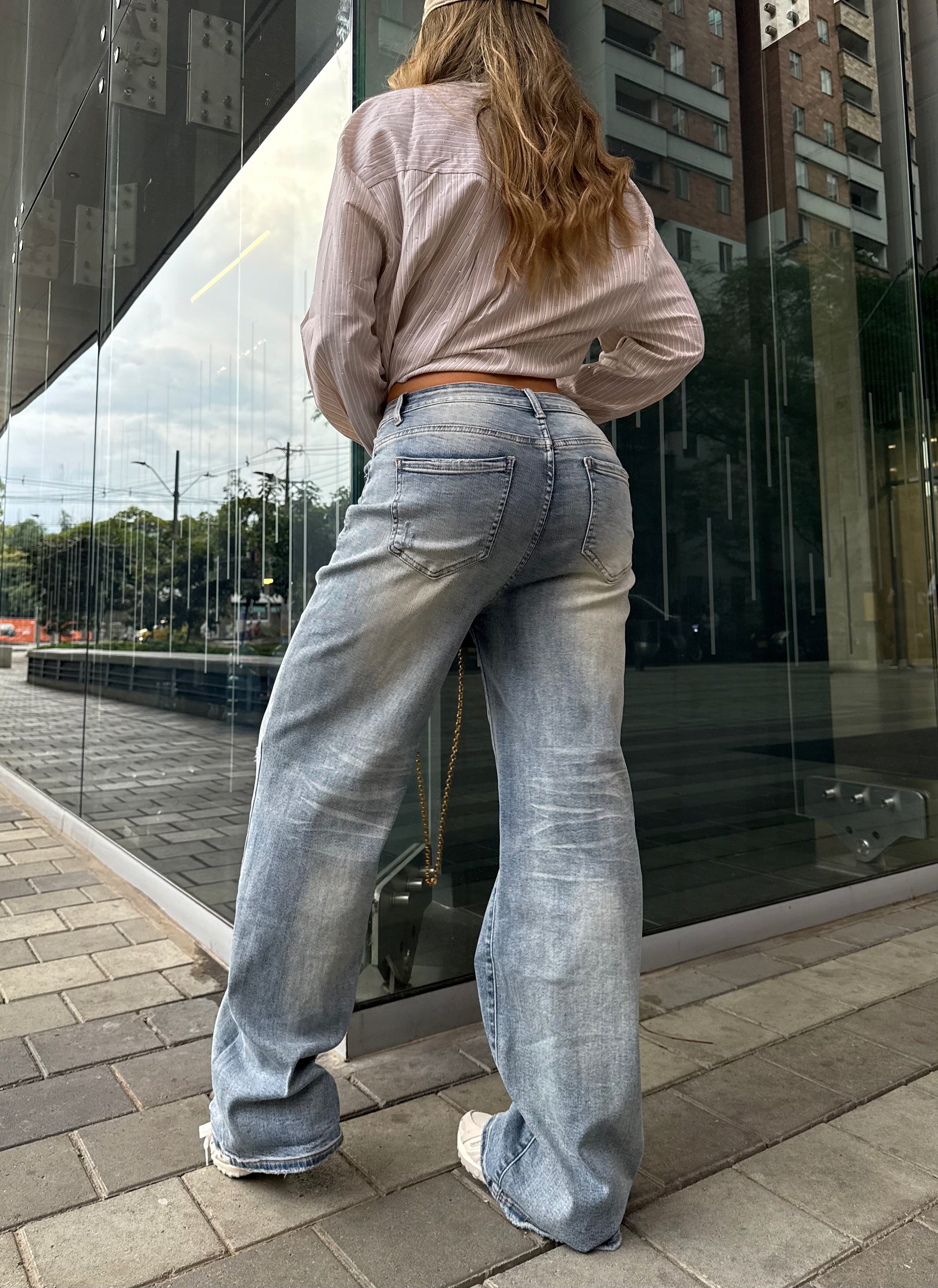 PANTALON WIDE LEG 8649