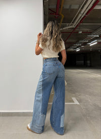 JEAN CEL WIDE LEG 9579