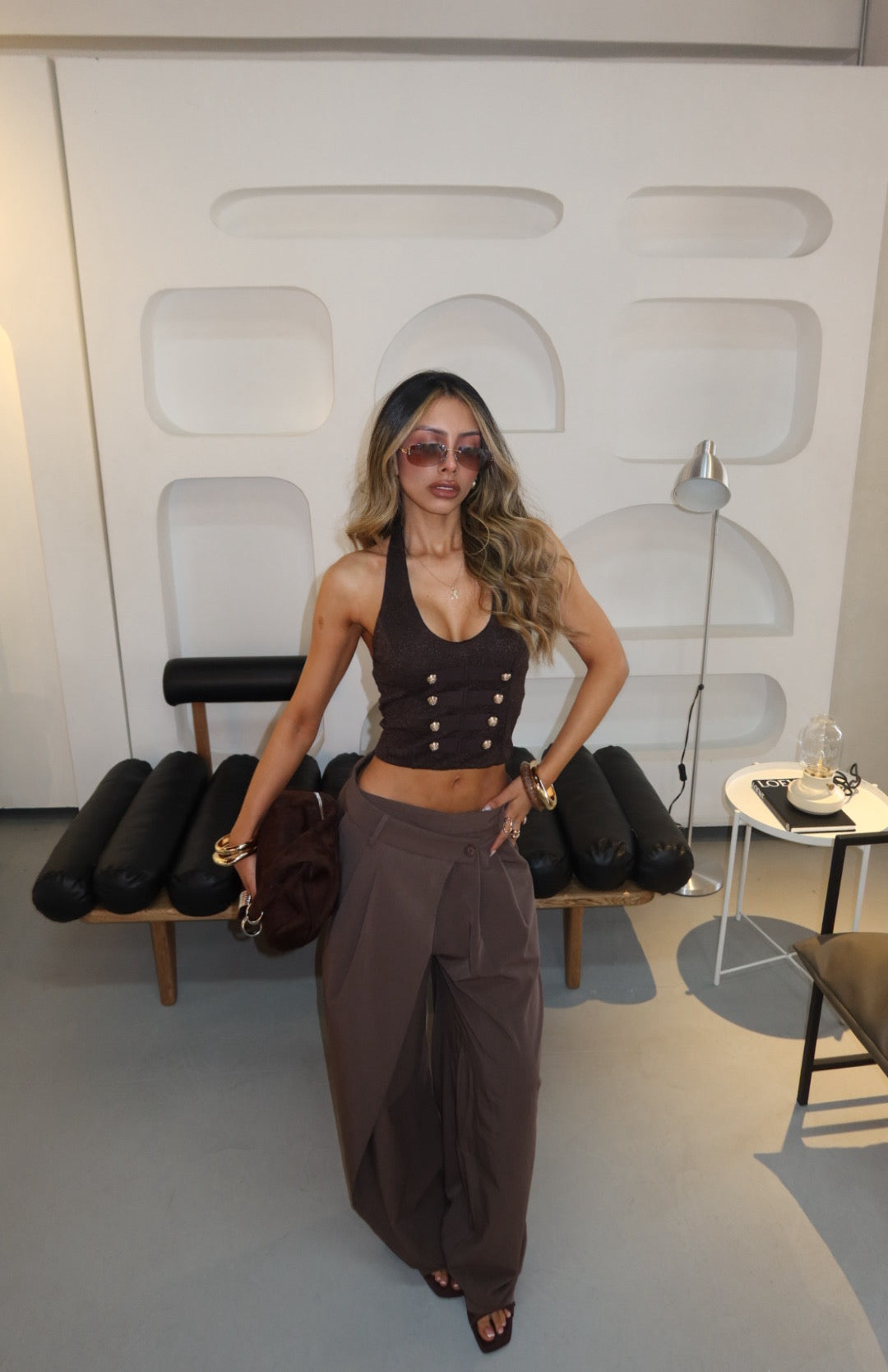 PANTALON CAFE 1347