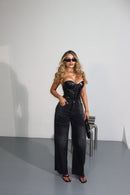 CORSET PARIS BLACK 6102