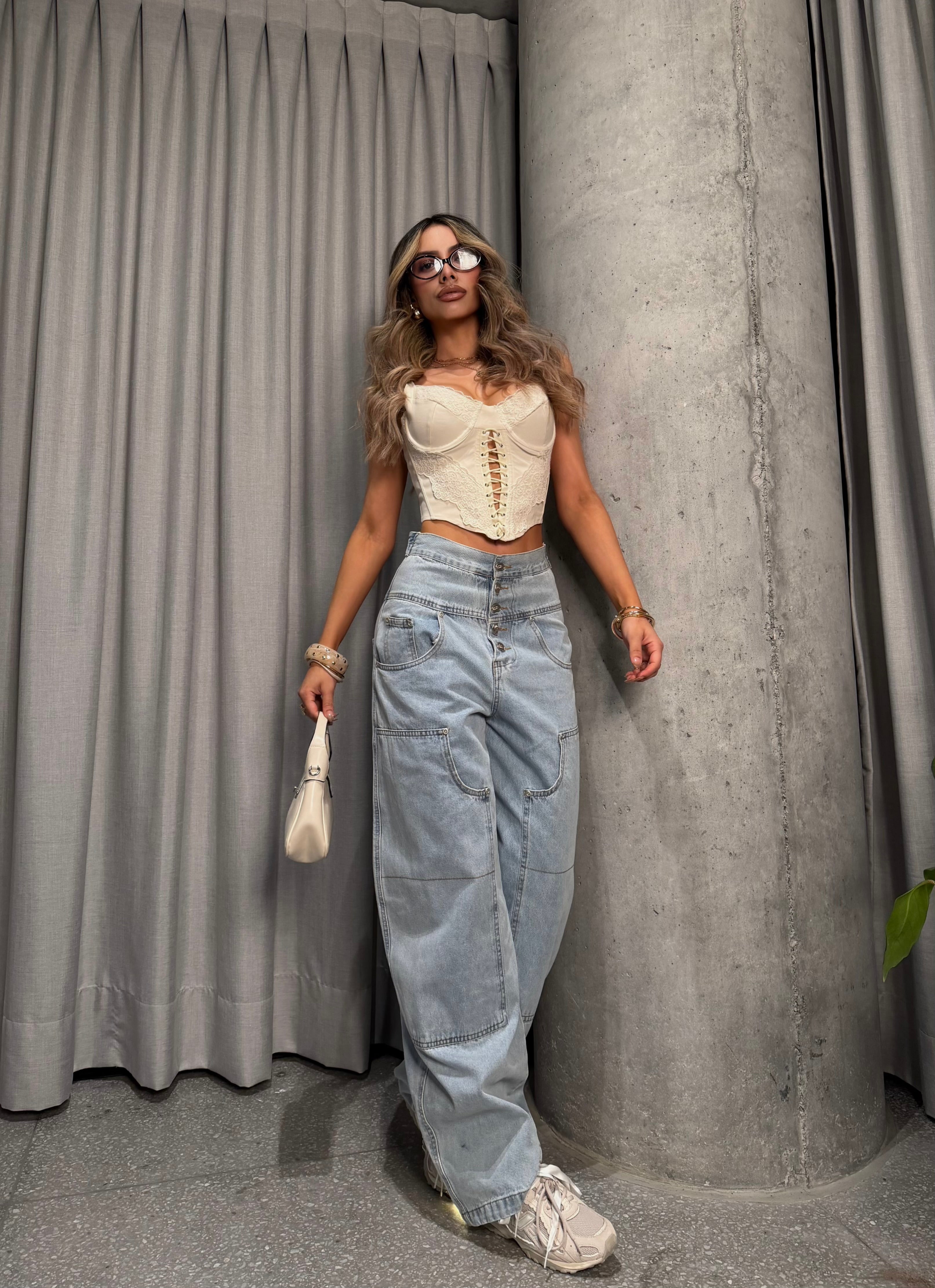 PANTALON WIDE LEG 12683