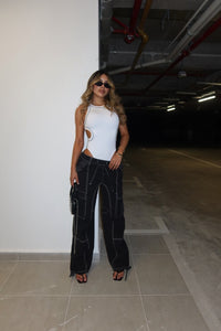PANTALÓN CARFO AMERICAN NEGRO