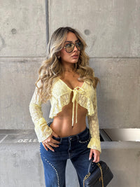 BLUSA BLONDA AMARILLA 001