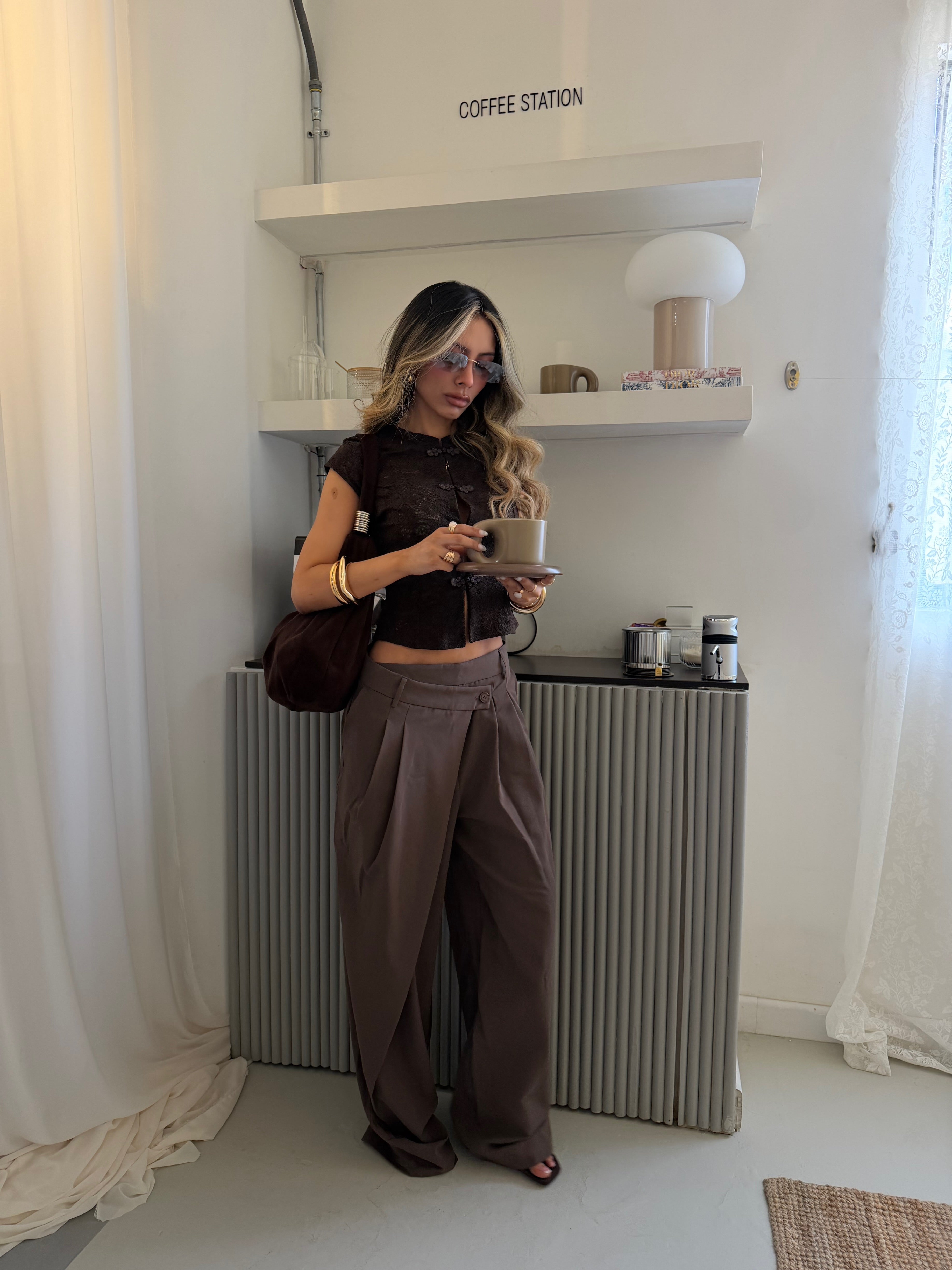PANTALON CAFE 1347